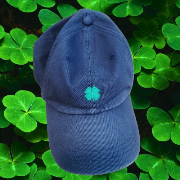 J. CREW LUCKY 🍀CLOVER BASEBALL CAP